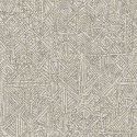 Eijffinger|Papier peint tissu ethnique gris clair|Papier Peint