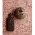 Eijffinger|Ethnische Tapete Stoff rot rosa|Tapeten