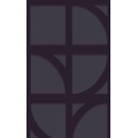 Eijffinger|Papier peint contemporain moderne cercles noirs|Papier Peint