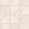 Eijffinger|Modern Art Deco wallpaper with chalk effect in sand white|Wallpaper