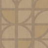 Eijffinger|Papier peint moderne cercles tons ocre effet craie|Papier Peint