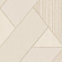 Eijffinger|Elegant geometric wallpaper in cream white and gold|Wallpaper