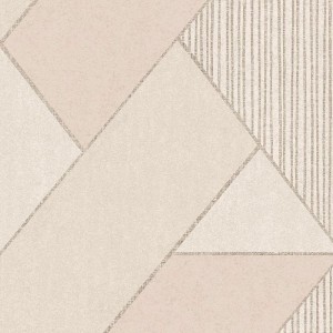 Casadeco|Unifarbene Tapete mit roher weißer Textiloptik|Tapeten