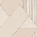 Eijffinger|Elegant geometric wallpaper in pastel copper|Wallpaper