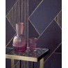 Eijffinger|Elegante geometrische Tapete violett und gold|Tapeten