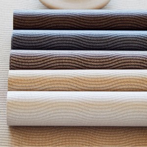 Eijffinger|Papier peint élégant vagues brillantes marron|Papier Peint 2