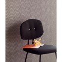 Eijffinger|Elegante Tapete glänzende Wellen braun|Tapeten
