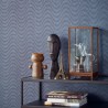Eijffinger|Elegant wallpaper with shiny blue waves|Wallpaper