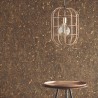 Papeldecor|Tapete Kork oder Baumrinde mit Struktur und Glanzdetails|Tapeten