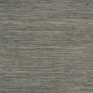 Casadeco|Papel Pintado tropical fibra de bambú efecto rafia verde|Imitacion Rafia