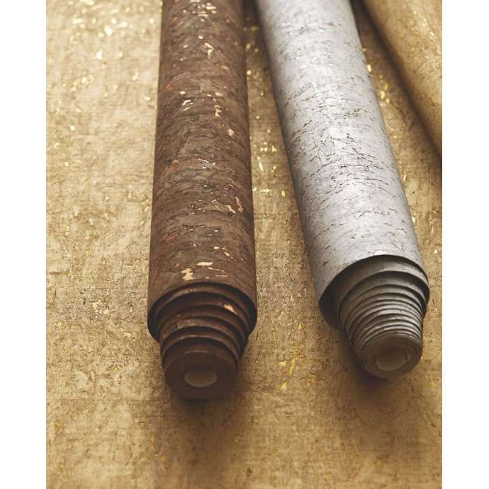 Papeldecor|Papel pintado efecto corteza de arbol con textura gris y beige|Papel Pintado