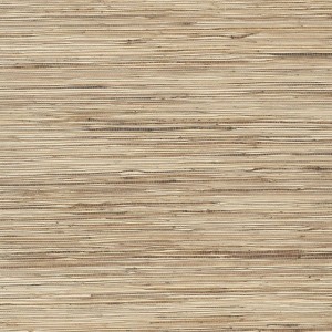 Casamance|Naturfaser Tapete braun gewebtes Korbgeflecht|Raffiaimitation