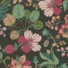 Papeldecor|Wallpaper floral multicolour very cheerful with large embossed flowers|Wallpaper