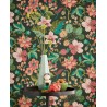 Papeldecor|Papier peint floral multicolore très joyeux avec grandes fleurs en relief|Papier Peint