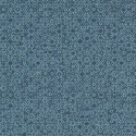 Papeldecor|Vliestapete Blau mit Blümchen Stickereioptik und Glanz|Tapeten