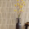 Papeldecor|Vliestapete Handgefertigte Bambusrohr Beige Sand|Tapeten