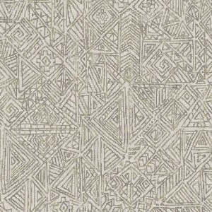 Casamance|Tropische Tapete Dschungel Panther grün|Ethnisch