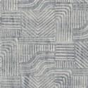 Papeldecor|Vliestapete Gefärbte Stoffoptik mit Ethnomotiven Blau|Tapeten