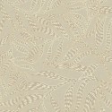 Papeldecor|Papier peint design élégant avec feuilles en relief et brillant crème blanc|Papier Peint