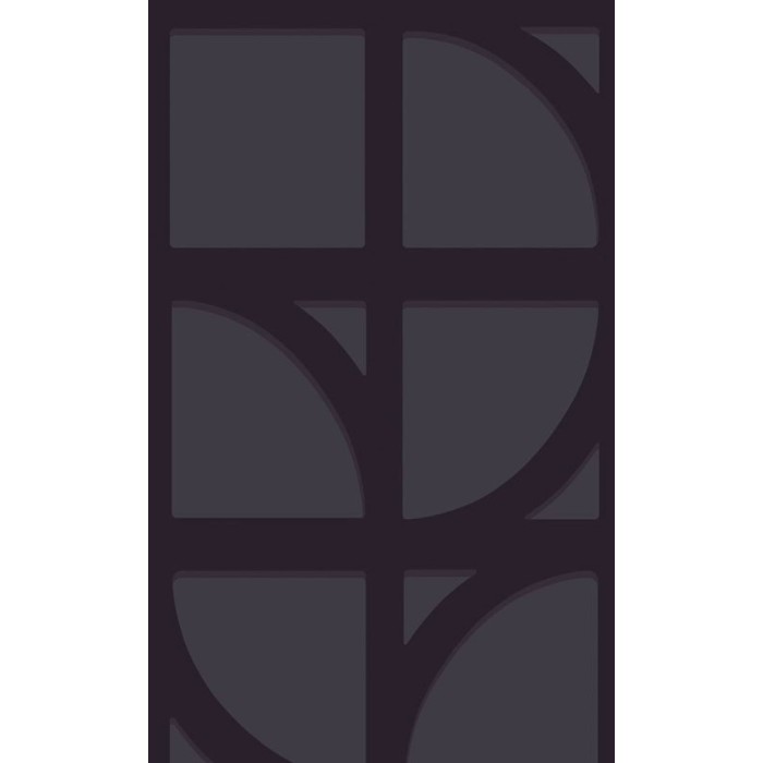 Papeldecor|Wallpaper modern black contemporary design circular shapes|Wallpaper