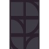 Papeldecor|Wallpaper modern black contemporary design circular shapes|Wallpaper