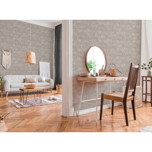Borastapeter|Papel pintado liso efecto yeso encalado en gris azulado|Papel Pintado 2