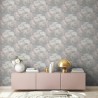 As Creation|Papier peint boutons de roses texture blanc|Papier Peint