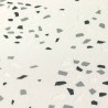 As Creation|Modern graphic wallpaper white and silver|Wallpaper