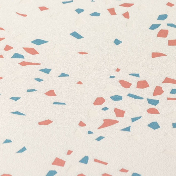 As Creation|Papier peint losanges pixels style moderne blanc|Papier Peint