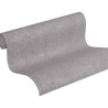 As Creation|Papel pintado liso moteado gris pardo|Papel Pintado