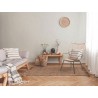 As Creation|Plain speckled wallpaper white cream|Wallpaper