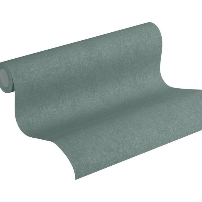 As Creation|Papel pintado liso moteado verde|Papel Pintado