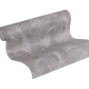 As Creation|Papier peint floral plantes tropicales gris brun|Papier Peint