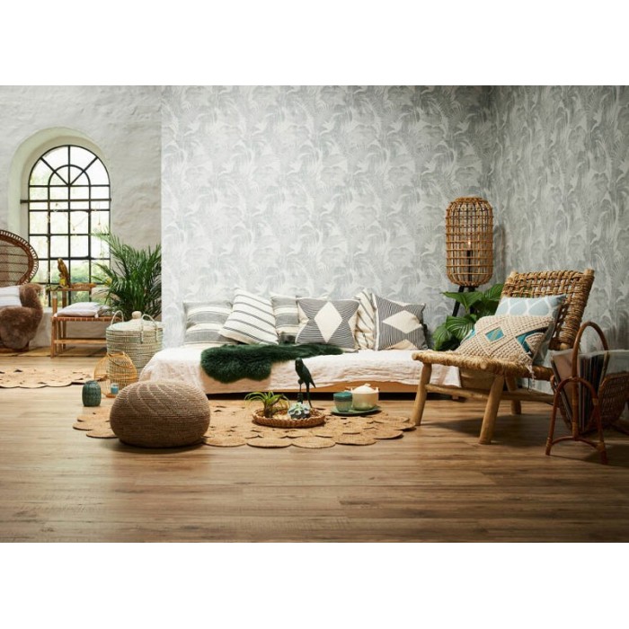 Papel pintado floral plantas selváticas verde - As Creation New Walls 373963