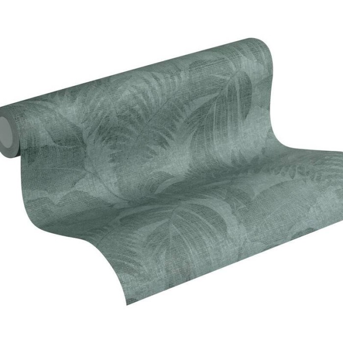 Papel pintado floral plantas selváticas verde - As Creation New Walls 373963