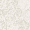 As Creation|Papier peint branches d’arbres en relief blanc crème|Papier Peint