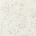 As Creation|Tapete mit Baumzweigen im Relief weiß-creme|Tapeten