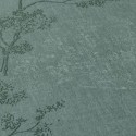 As Creation|Embossed tree branches wallpaper green|Wallpaper