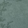 As Creation|Embossed tree branches wallpaper green|Wallpaper