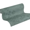 As Creation|Embossed tree branches wallpaper green|Wallpaper