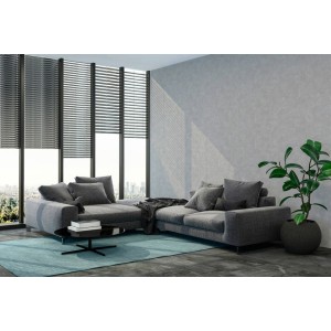 Marburg|Wallpaper with shiny anthracite gray mica effect|Wallpaper 2