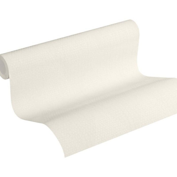 As Creation|Papel pintado moderno metalizado rombos 3D plateado|Rombos