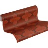 As Creation|Papier peint carreaux arabe marocain rouge terracotta|Imitation Carreaux