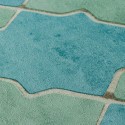 As Creation|Moroccan arabesque tile wallpaper turquoise green|Tile Imitation