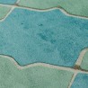 As Creation|Moroccan arabesque tile wallpaper turquoise green|Tile Imitation