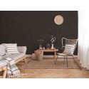 As Creation|Plain wallpaper wall effect black|Wallpaper
