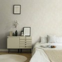 As Creation|Modern metallic graphics wallpaper white|Wallpaper
