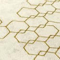 As Creation|Moderne Tapete mit metallischen Grafiken weiß und gold|Tapeten