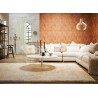 As Creation|Modern metallic graphics wallpaper copper|Wallpaper