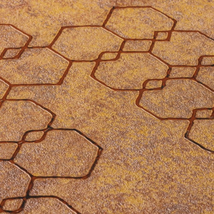 As Creation|Modern metallic graphics wallpaper copper|Wallpaper